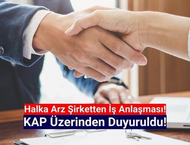 Borsanın yeni şirketinden iş anlaşması açıklaması!