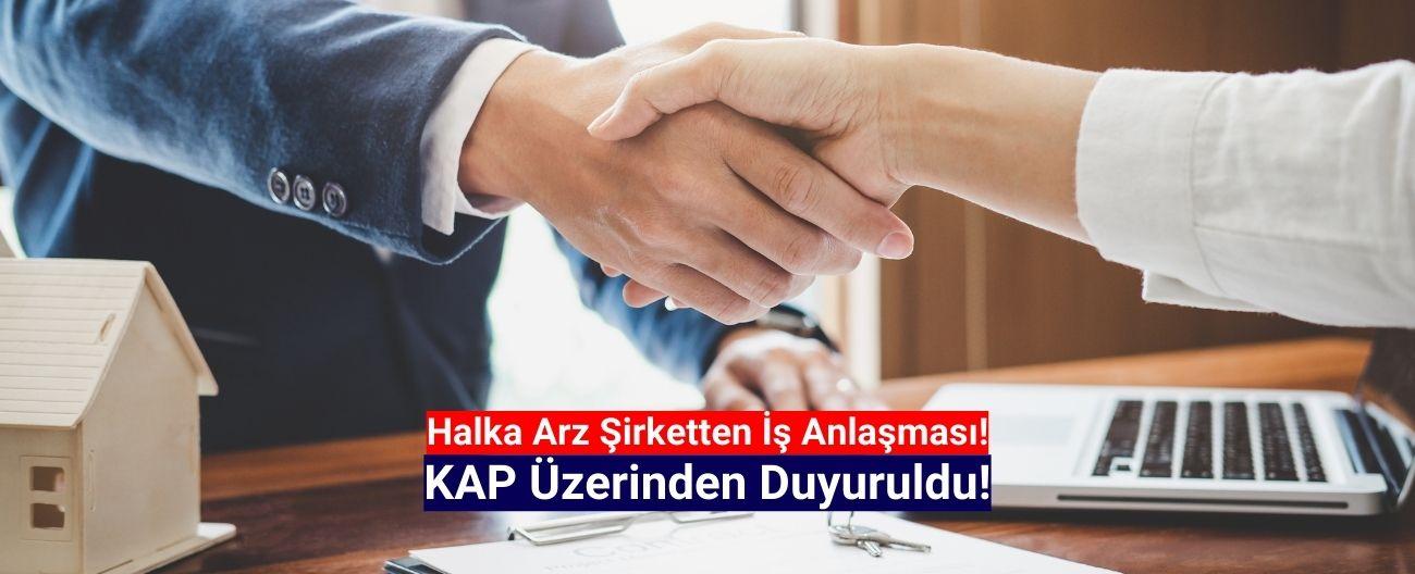 Borsanın yeni şirketinden iş anlaşması açıklaması!
