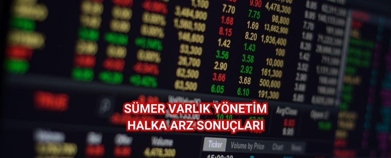 Sümer Varlık Yönetim kaç lot verdi? SMRVA borsada ne zaman işlem görecek?